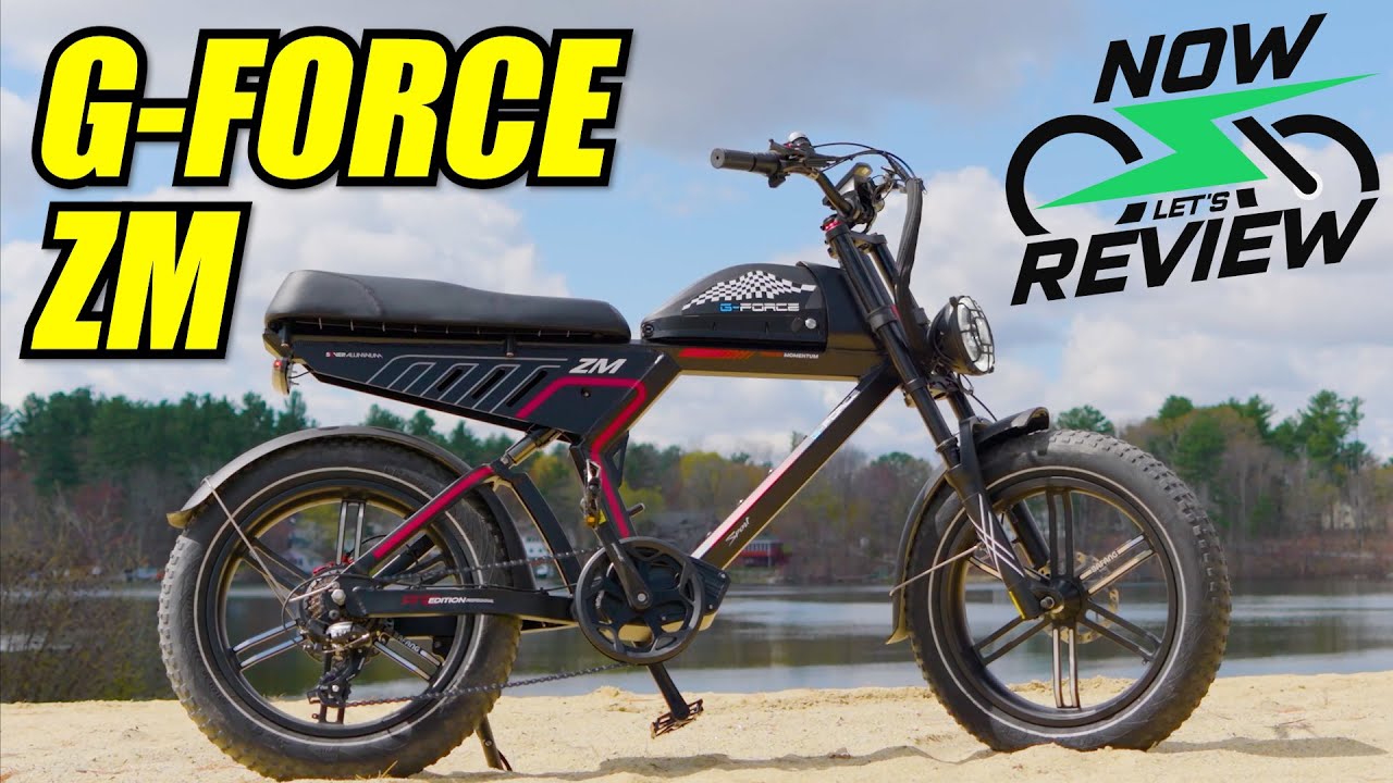 G-FORCE ZM Fat Tire Electric Bike Review!