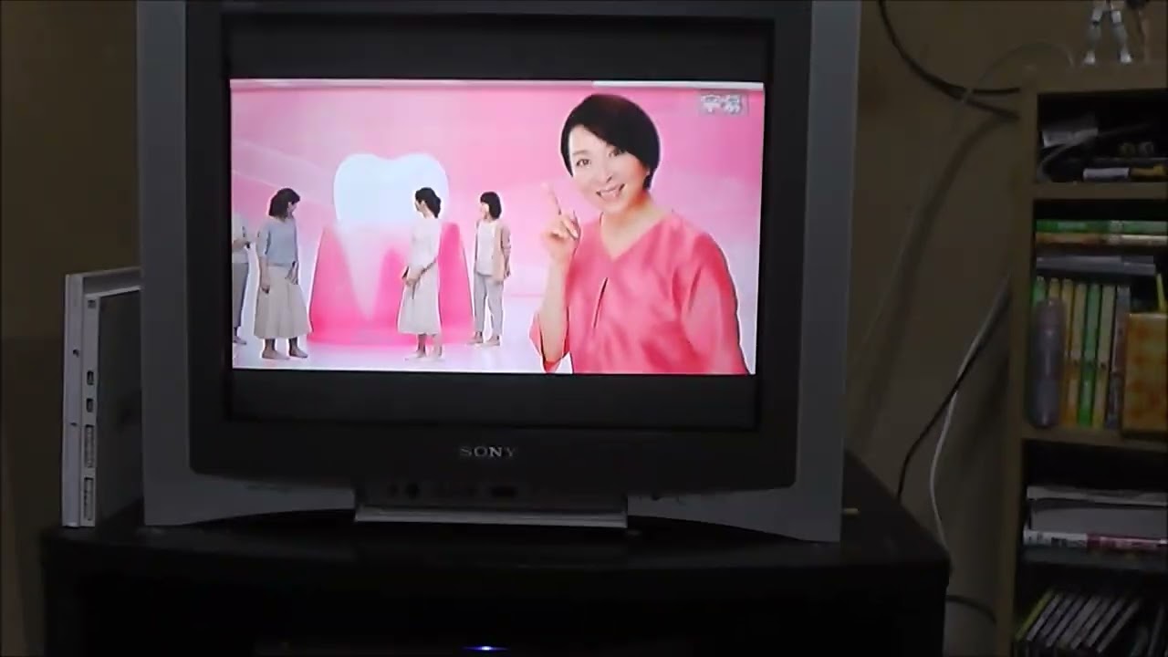 ソニーのブラウン管TV 14型を、一昔後に動作確認 踏まえて