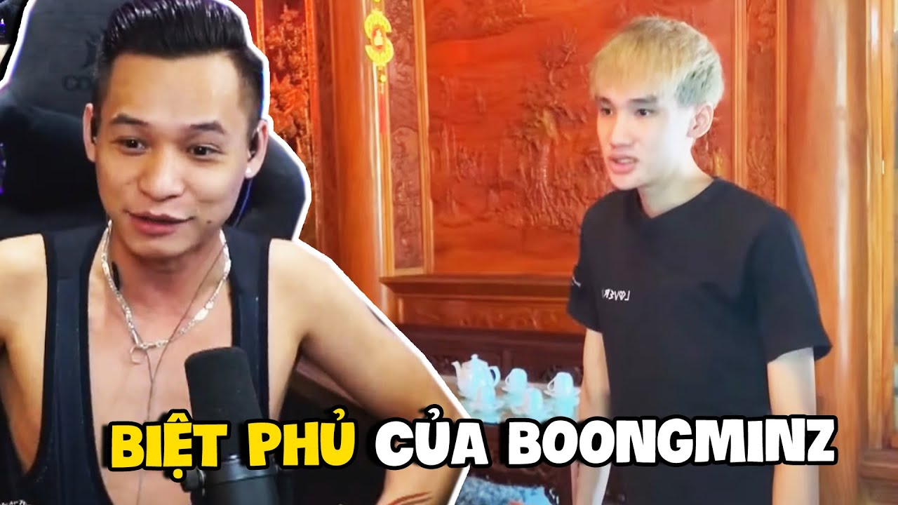 (Talkshow) Cho&aacute;ng ngợp khi thăm biệt phủ Boongminz, Reaction c&aacute;c sản phẩm &acirc;m nhạc được gửi đến mail.