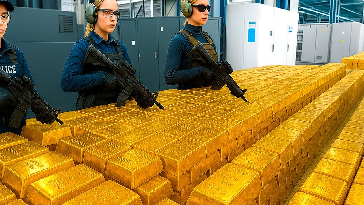 Come è fatto: ORO Puro 99,99% — Come nasce un Lingotto Perfetto dalla Roccia