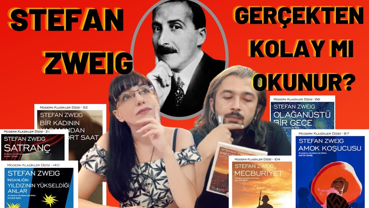 Stefan Zweig Gerçekten Kolay mı Okunur? Hayatı ve Kitapları Üzerine Bir İnceleme