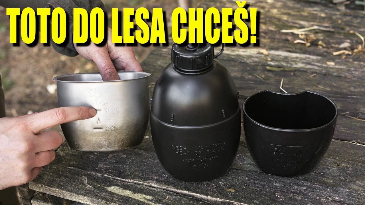 BCB Crusader MK1: Najlepšie vojenské pítko na bushcraft ?