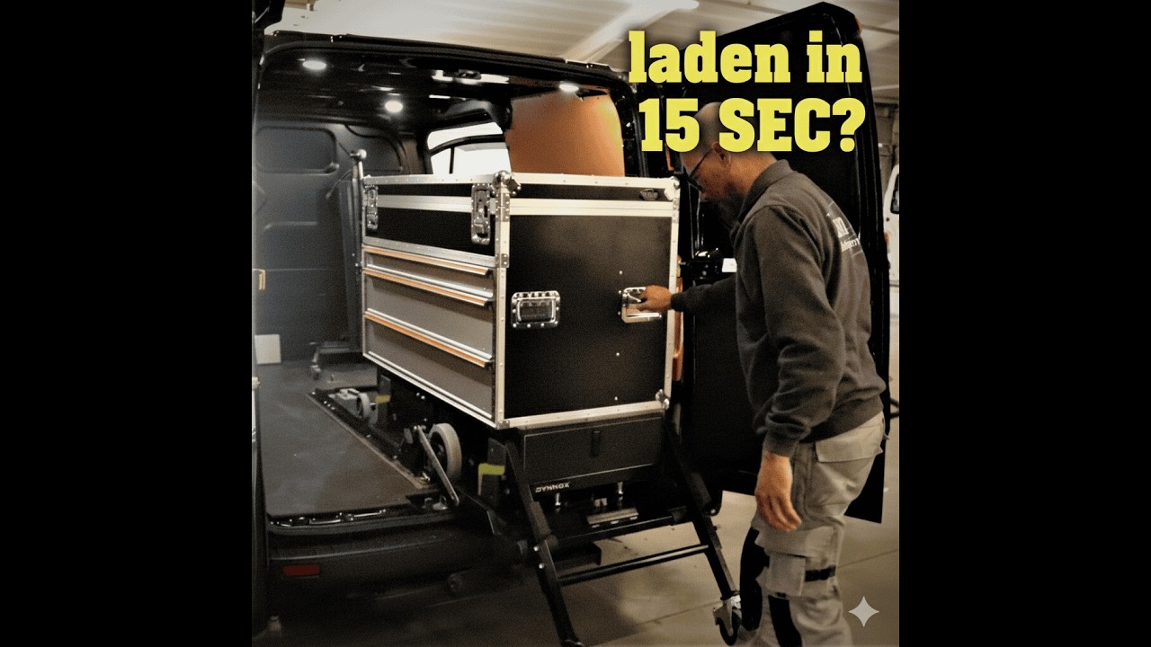 250 KG met één hand inladen?! 😱Dynnox Brandcardsysteem