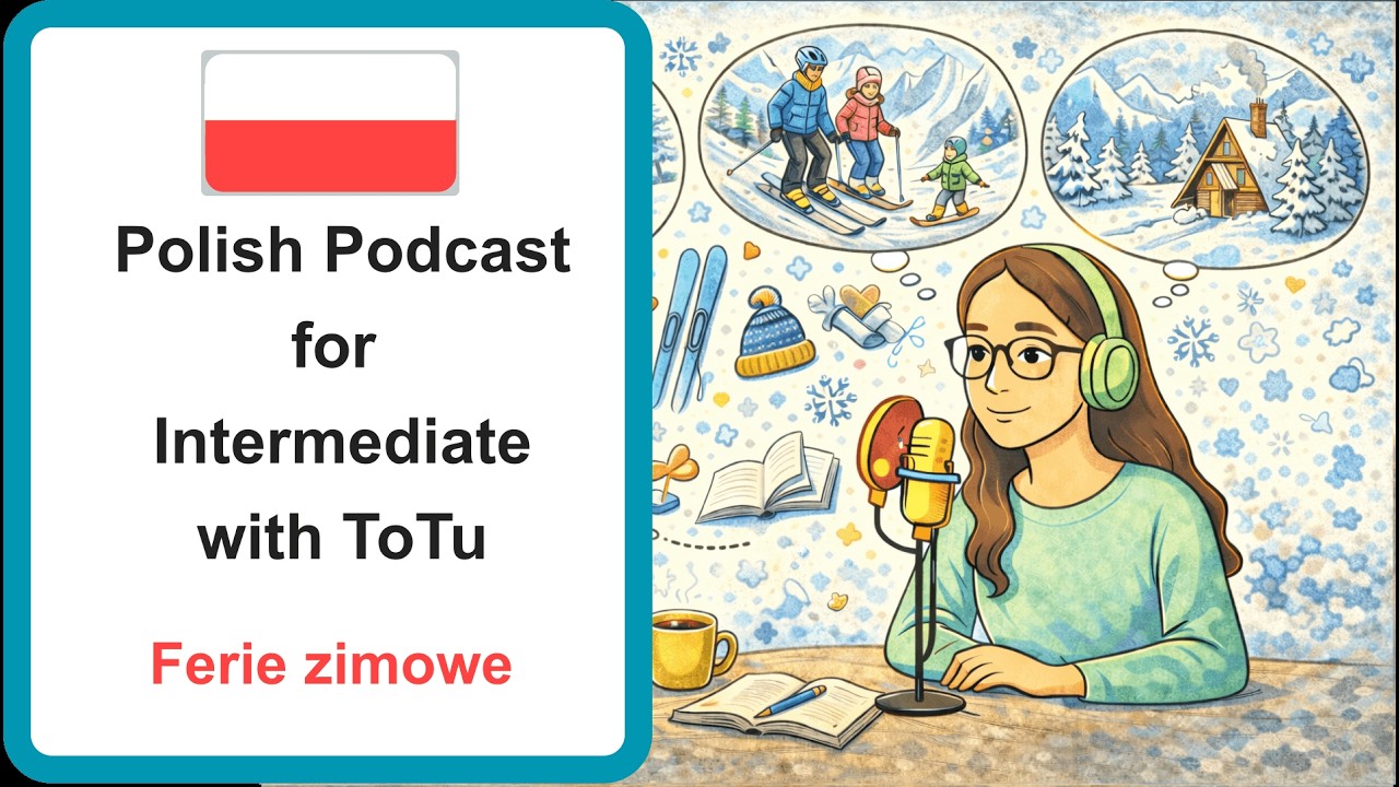Polish Podcast for Intermediate 21: Winter holidays Ferie zimowe