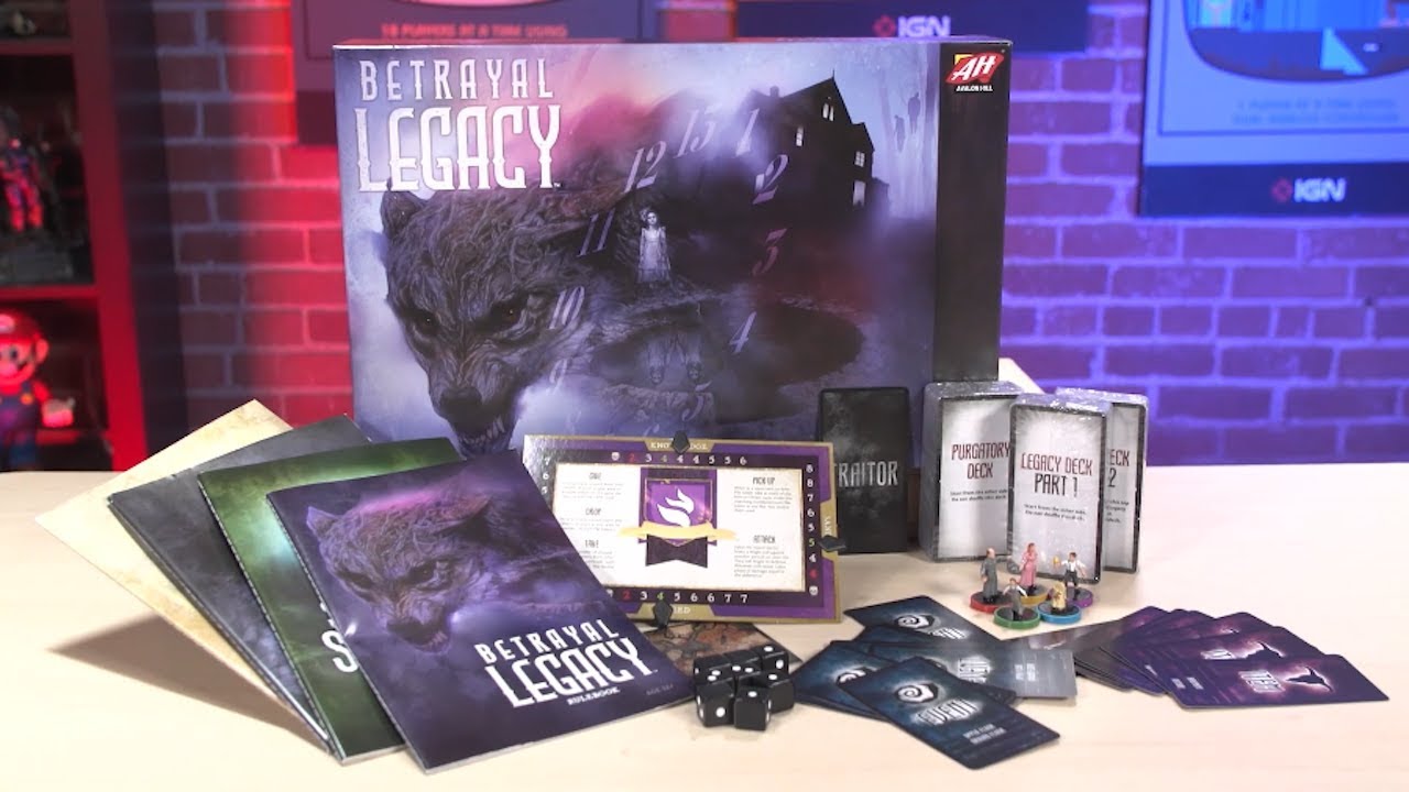 Betrayal Legacy Unboxing