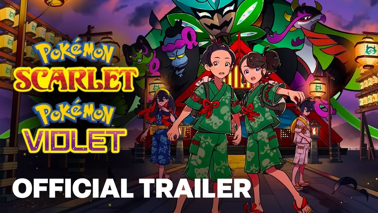 Pok&eacute;mon Scarlet and Pok&eacute;mon Violet The Hidden Treasure of Area Zero DLC Trailer