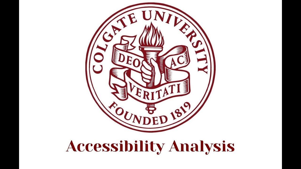 Colgate University Accessibility Analysis (2023): Video Essay