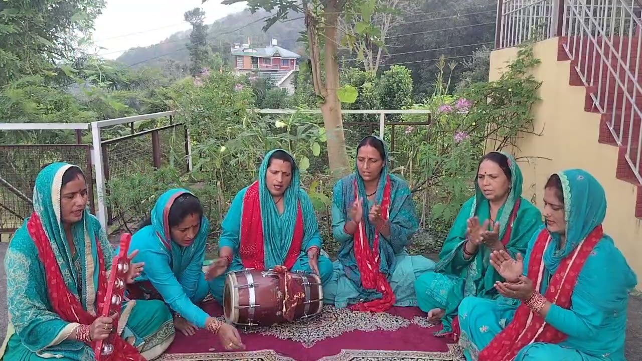नवरात्रि स्पेशल 🌿 सोणे लगदे नी फुलां वाले हार नी माए 🌺 Mata ji ki Bhent 