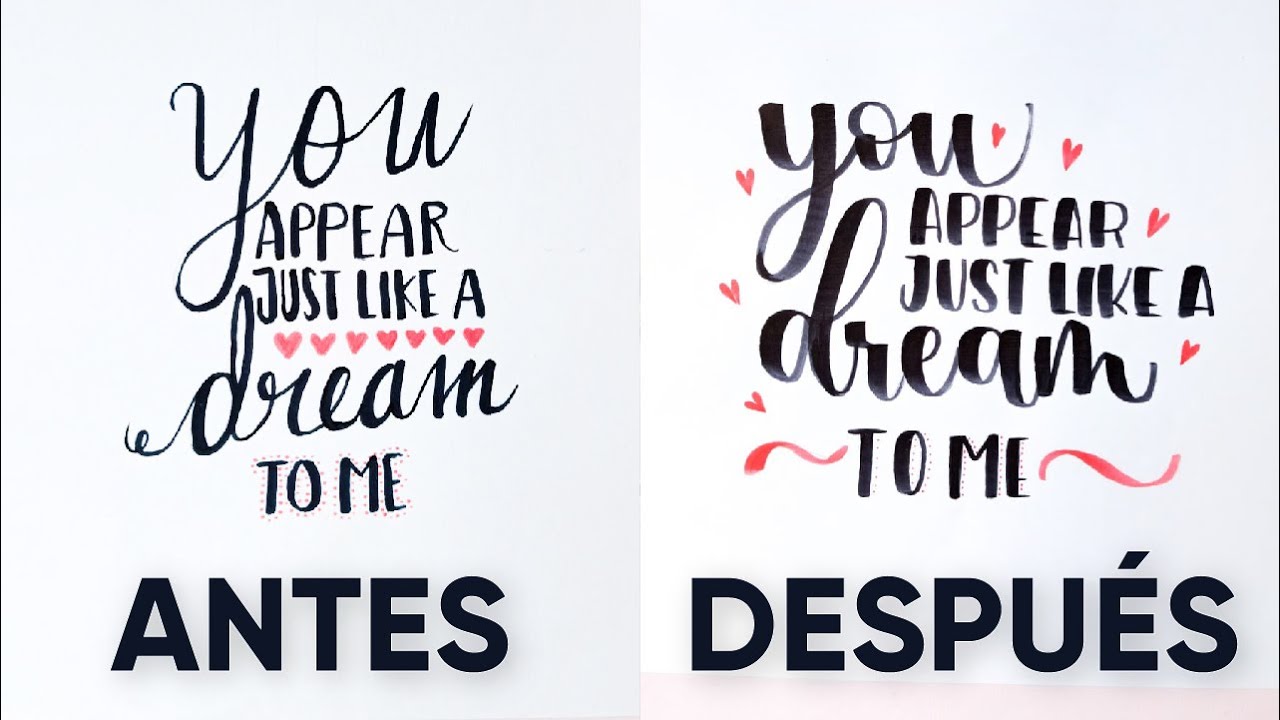 RECREANDO mis LETTERINGS del 2020 | ¿Cuánto avancé?