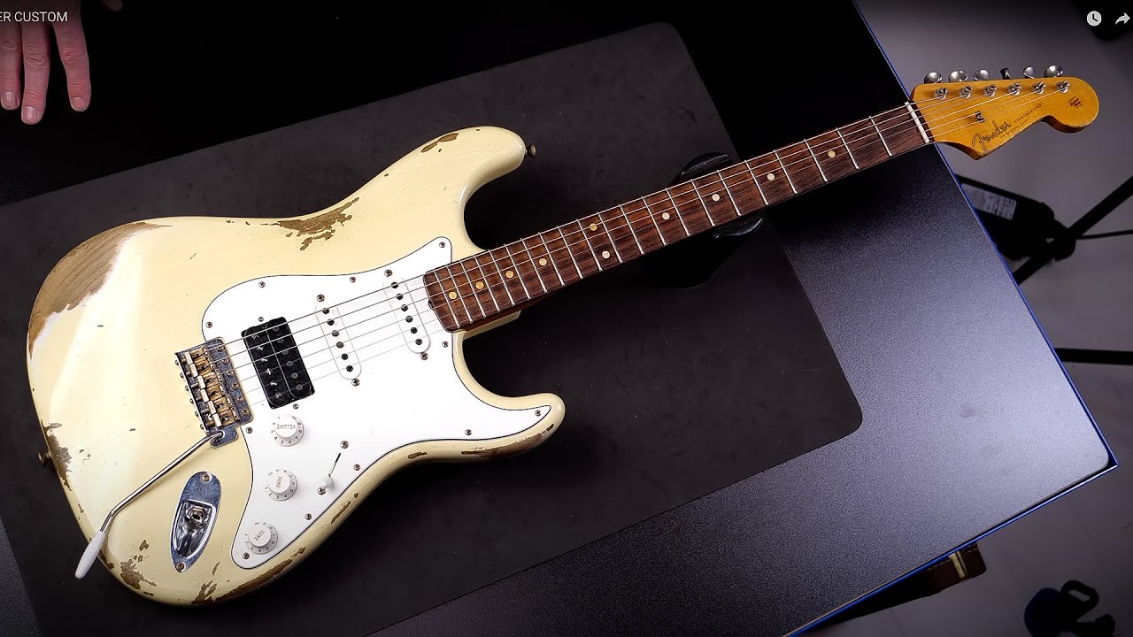 MY GUITAR - FENDER CUSTOM SHOP STRATOCASTER