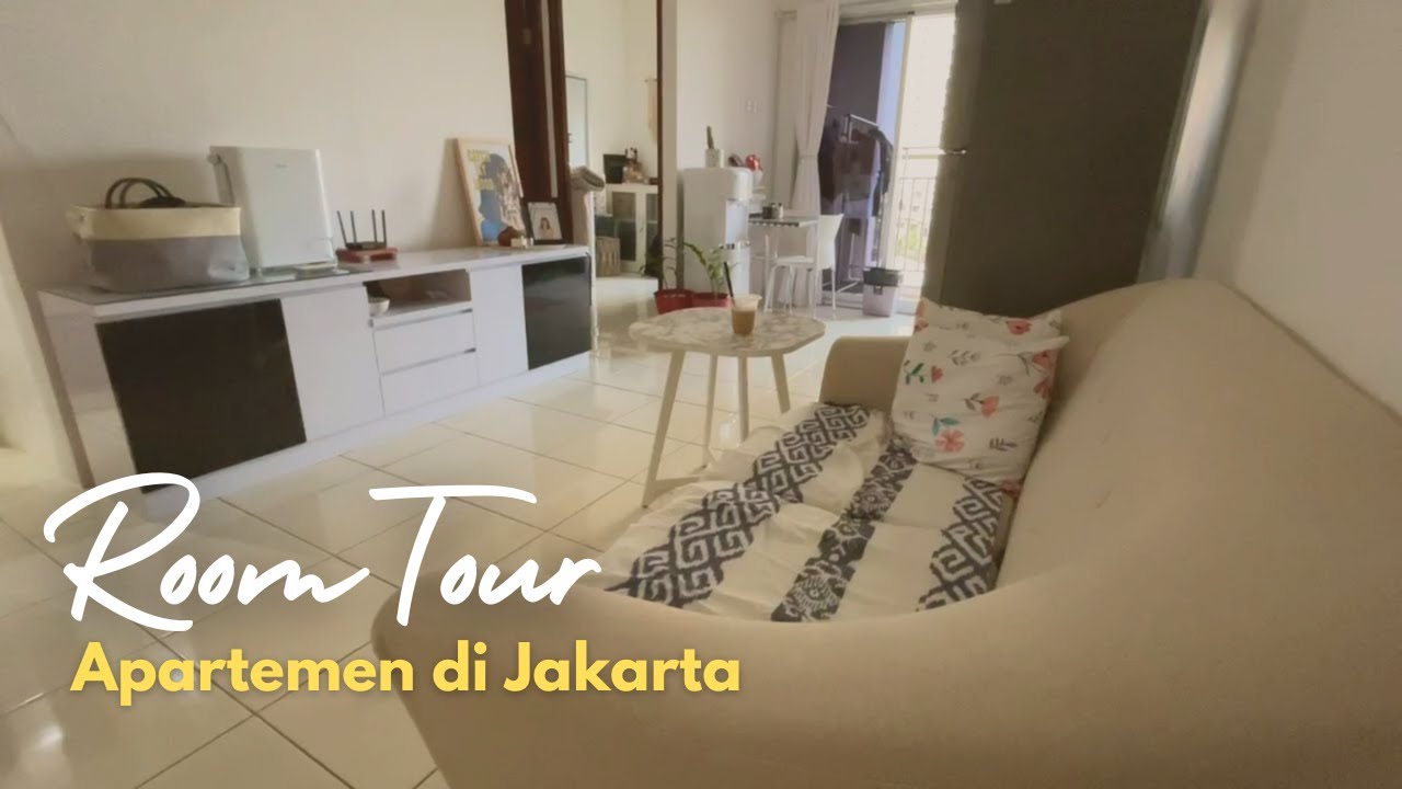 🏠 Room Tour Indonesia | Living in 42sqm apartment in Jakarta