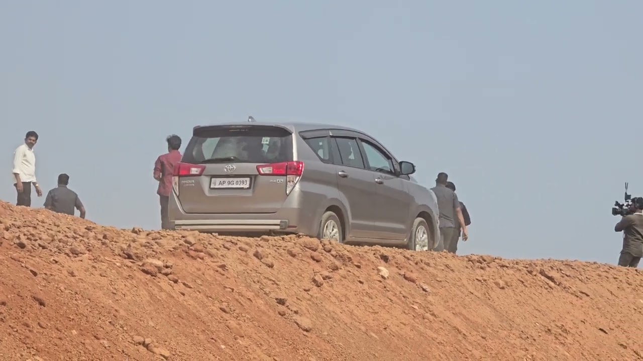 Honourable CM visit to Veligonda project 