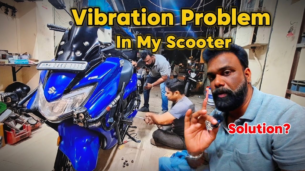 Vibration Problem In My Scooter Suzuki Burgman 125 / Detail Vlog