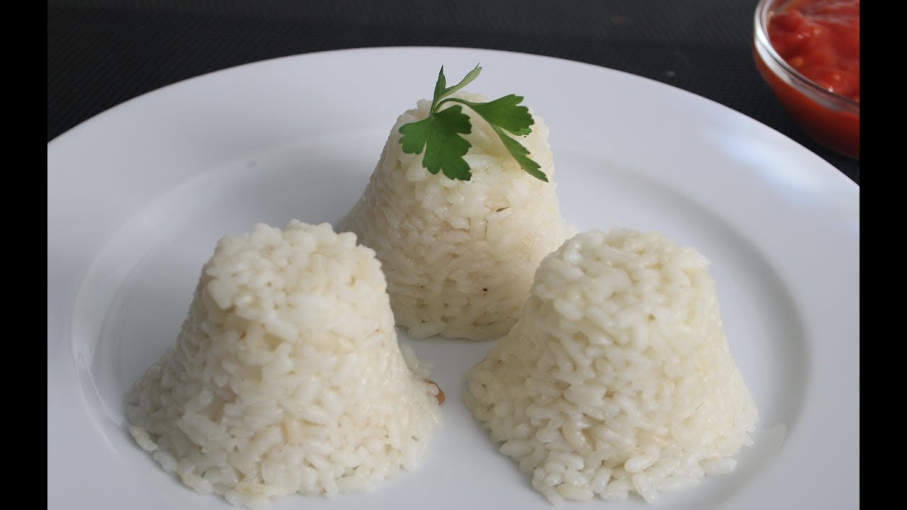ARROZ BLANCO con sabor a ajos perfecto, para acompañar como guarnición