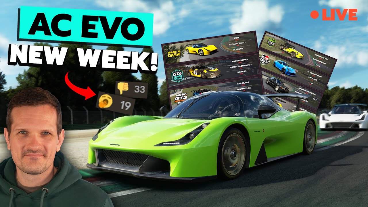 Why Is Everyone Mad About This Week's Schedule? - AC EVO Daily Racing
