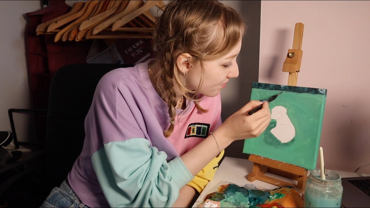 [ASMR] Paint some doggies with me 🎨 ~ soft spoken