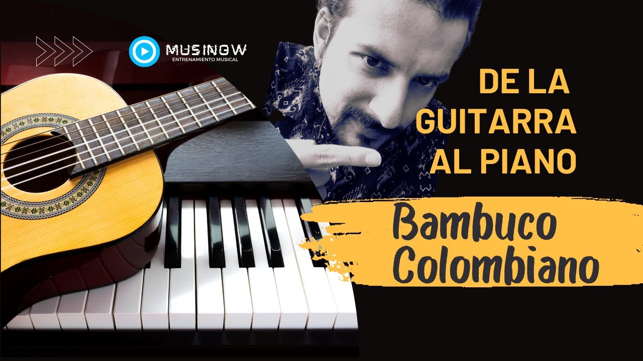 Cómo TOCAR a ritmo de BAMBUCO en el PIANO 🎹