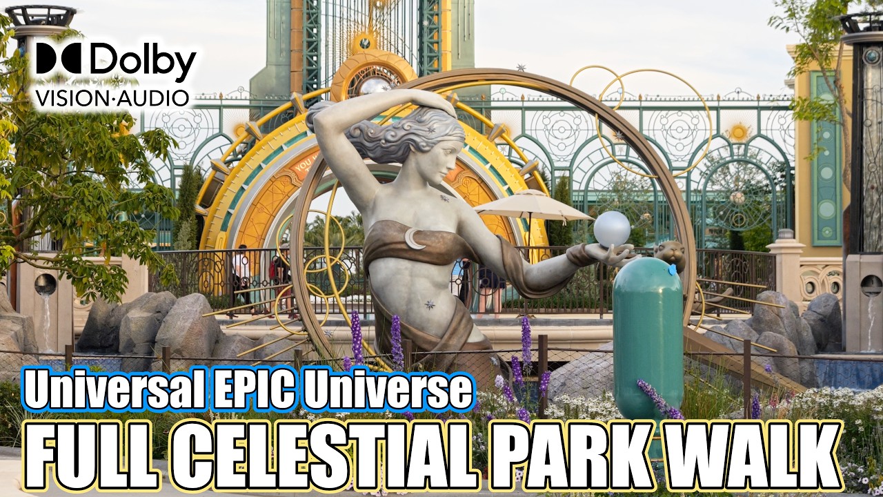 Experience Celestial Park in Full 3D Audio – Universal Epic Universe