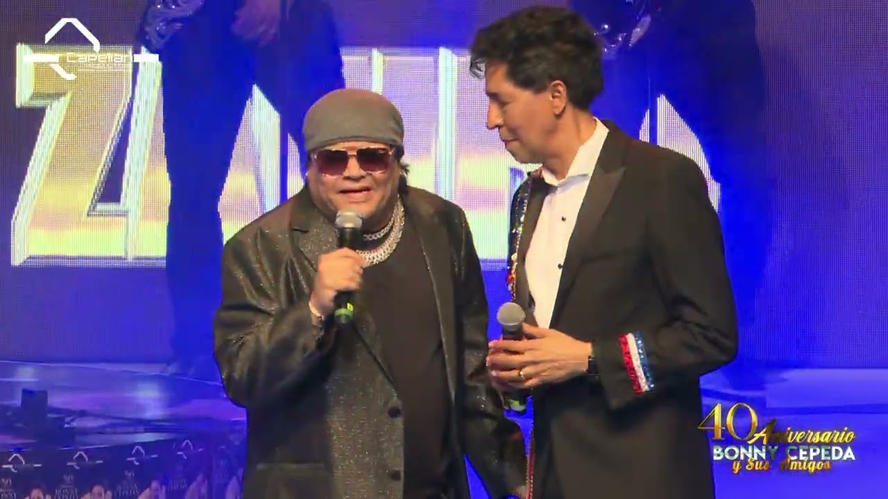 El Zafiro - Bonny Cepeda 40 Aniversario #merengue #añosdorados