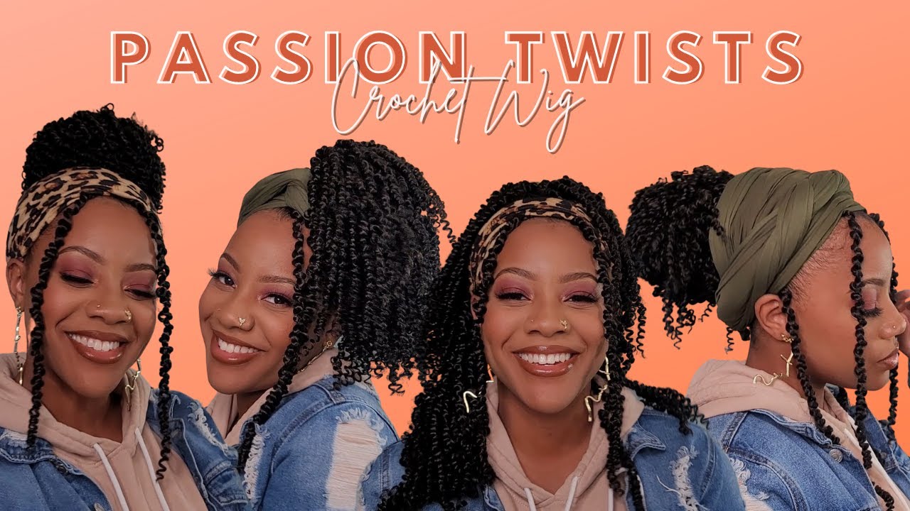THE Wig you need to DIY |Passion Twist Crochet Wig |Headband wig |25 DAYS OF GIVEAWAYS |the PONPONS