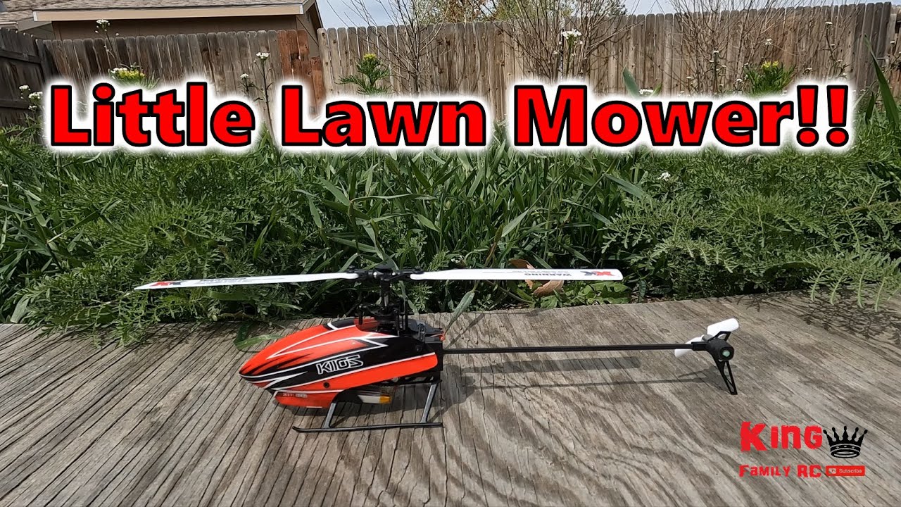 K110S Cutting Grass! Inverted Practice! Crashes!