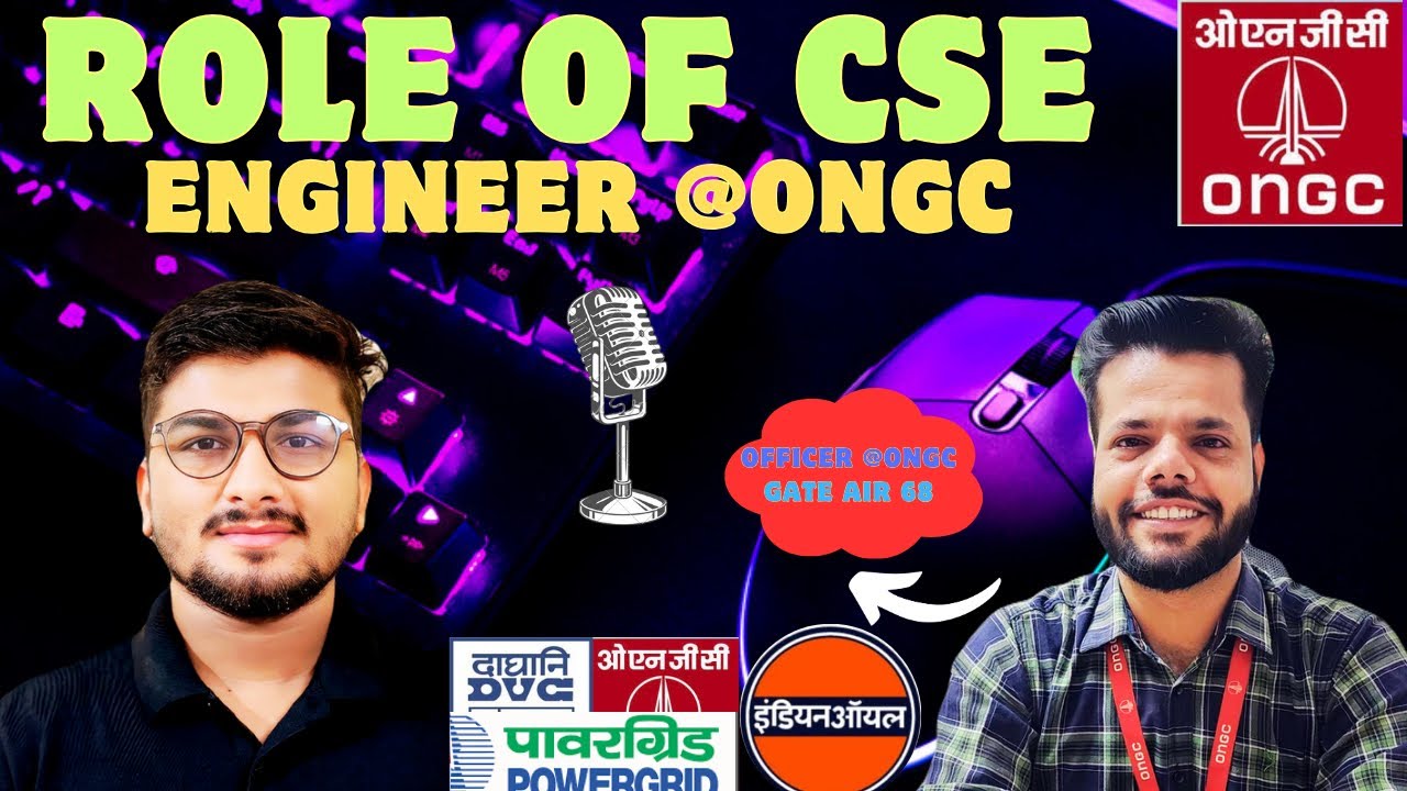 Role of CSE Engineer at ONGC || Life at ONGC || GATE || PSU || Life at PSU #gate #gatecse #psu #iit