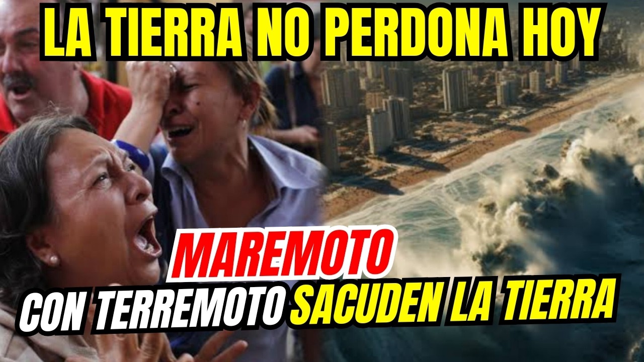 URGENTE EL MUNDO ACABA DE TEMBLAR , FUERTE TERREMOTO JUSTO AHORA