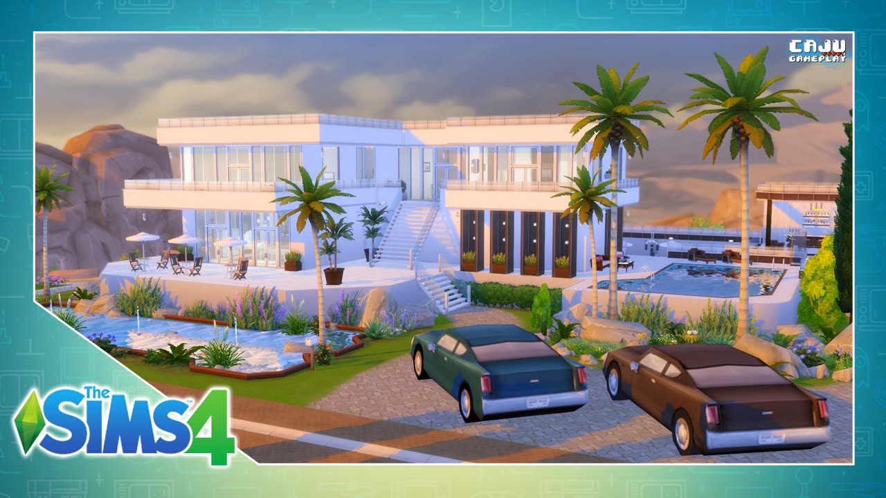 The Sims 4: MANSÃO MODERNA 50x50 - 3Qts. | Speed Build