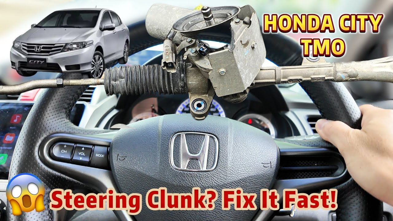 Honda City GM2 (TMO) Steering Rack Replacement | Clunking Steering Horror! 😱