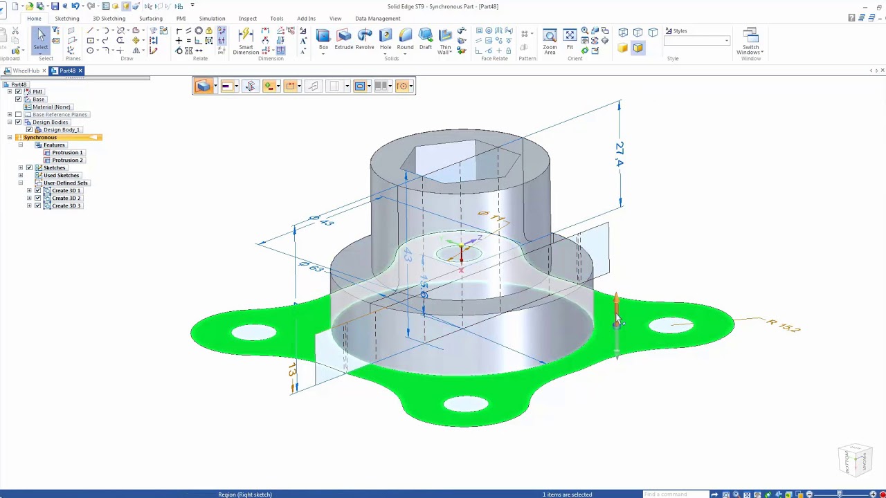 How to Use 2D Data in a 3D Solid Edge Environment