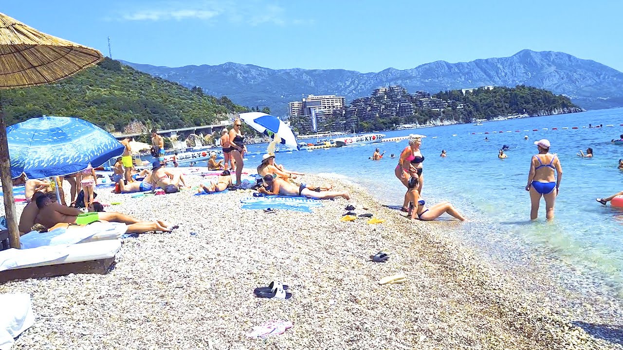 Budva Slovenska plaža šetnja  (IV) 🏖️🏖️🏖️ / Budva Slovenska beach walk (IV) 🏖️🏖️🏖️