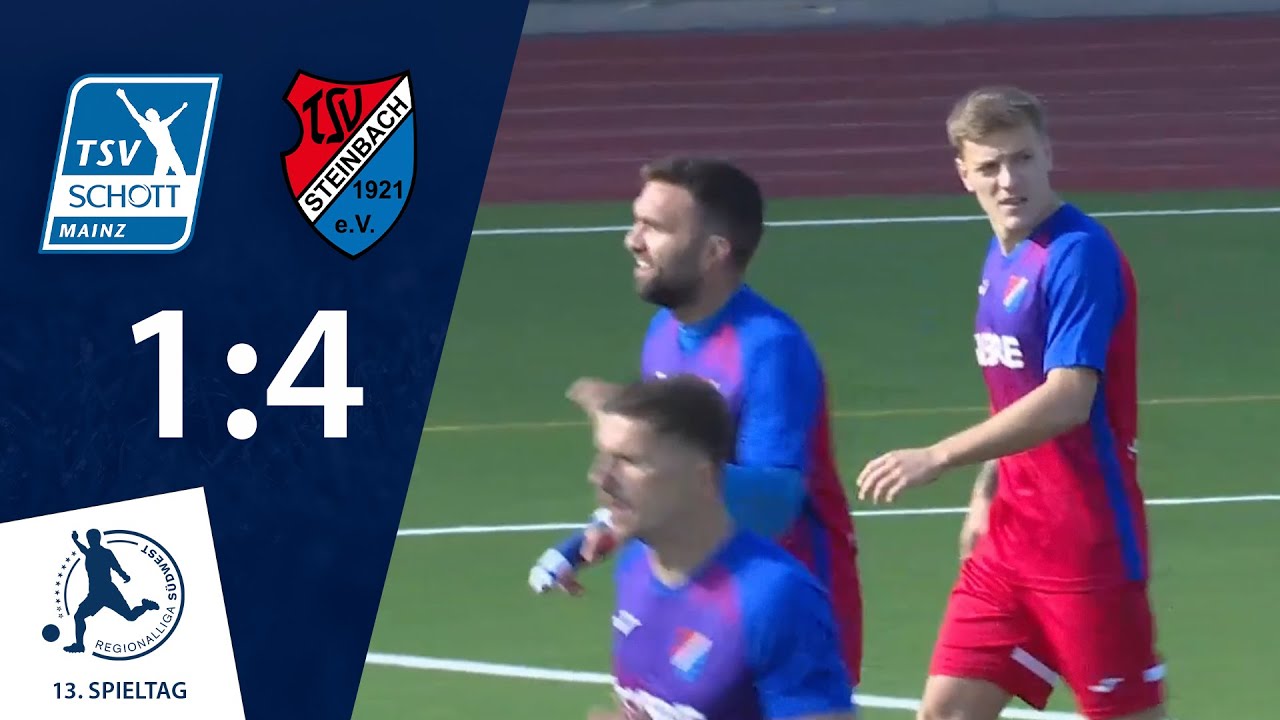 Drei Elfmeter | TSV Schott Mainz - TSV Steinbach Haiger | 13. Spieltag RLSW