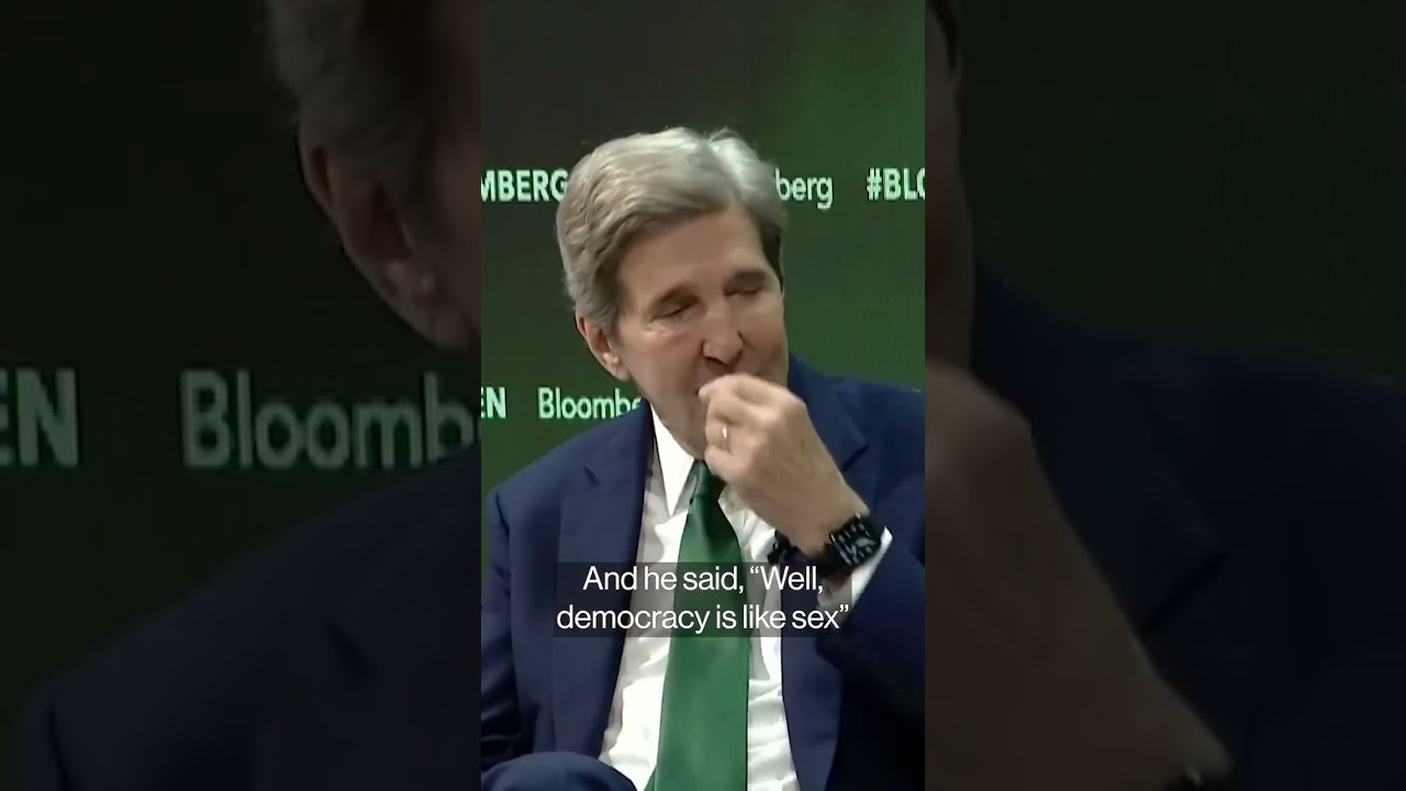 John Kerry at COP 28: 'Democracy Is Like Sex'