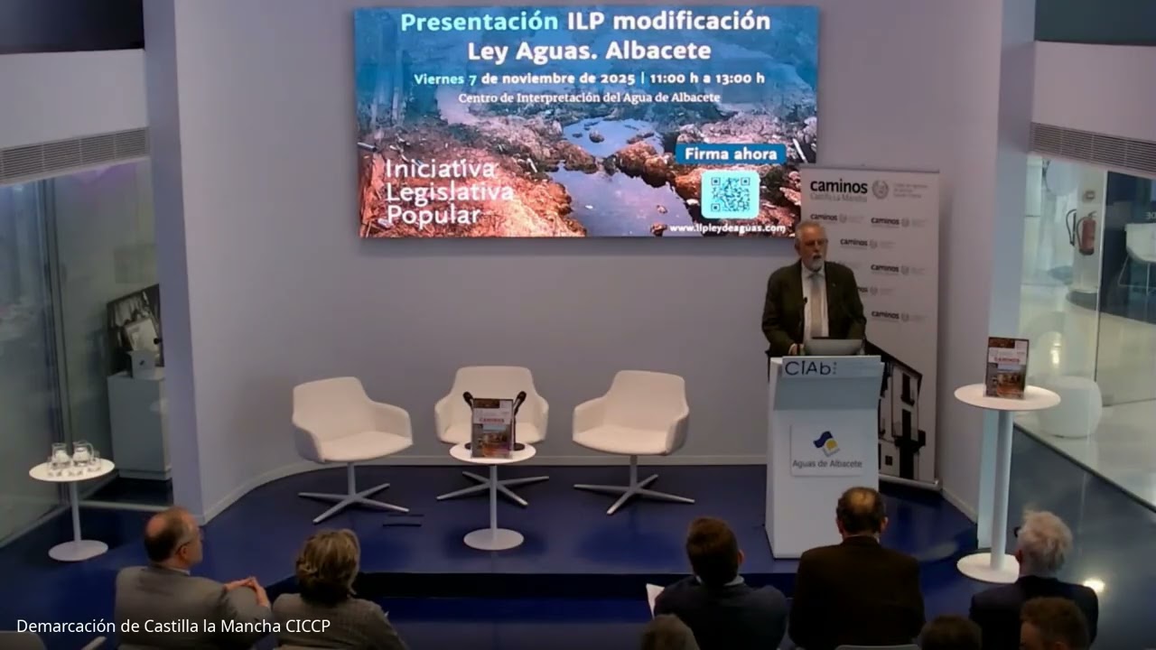 Presentación en Albacete de la ILP para la Modificación de la Ley de Aguas - 7 de noviembre de 2025