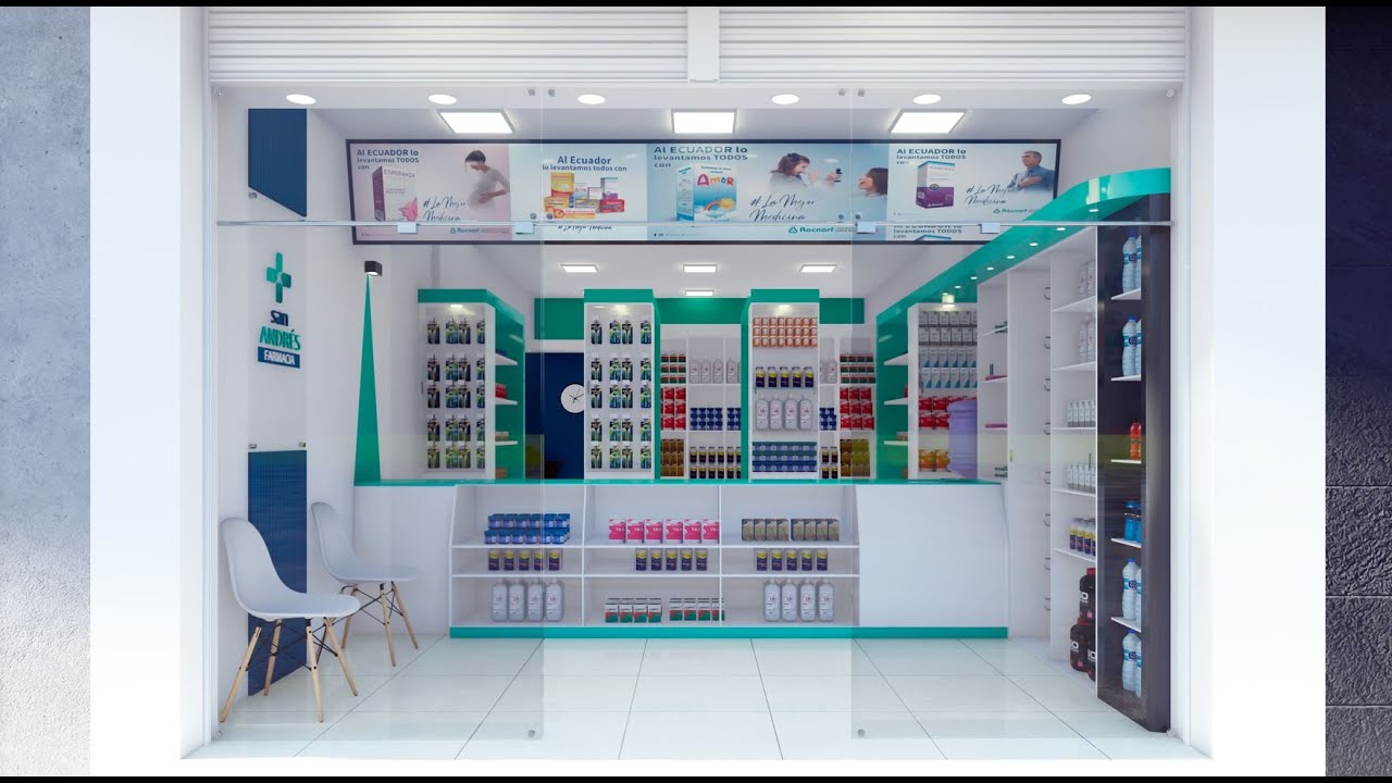 Farmacia San Andres - Lead Projects  (Diseño de Interiores / Diseño Comercial)