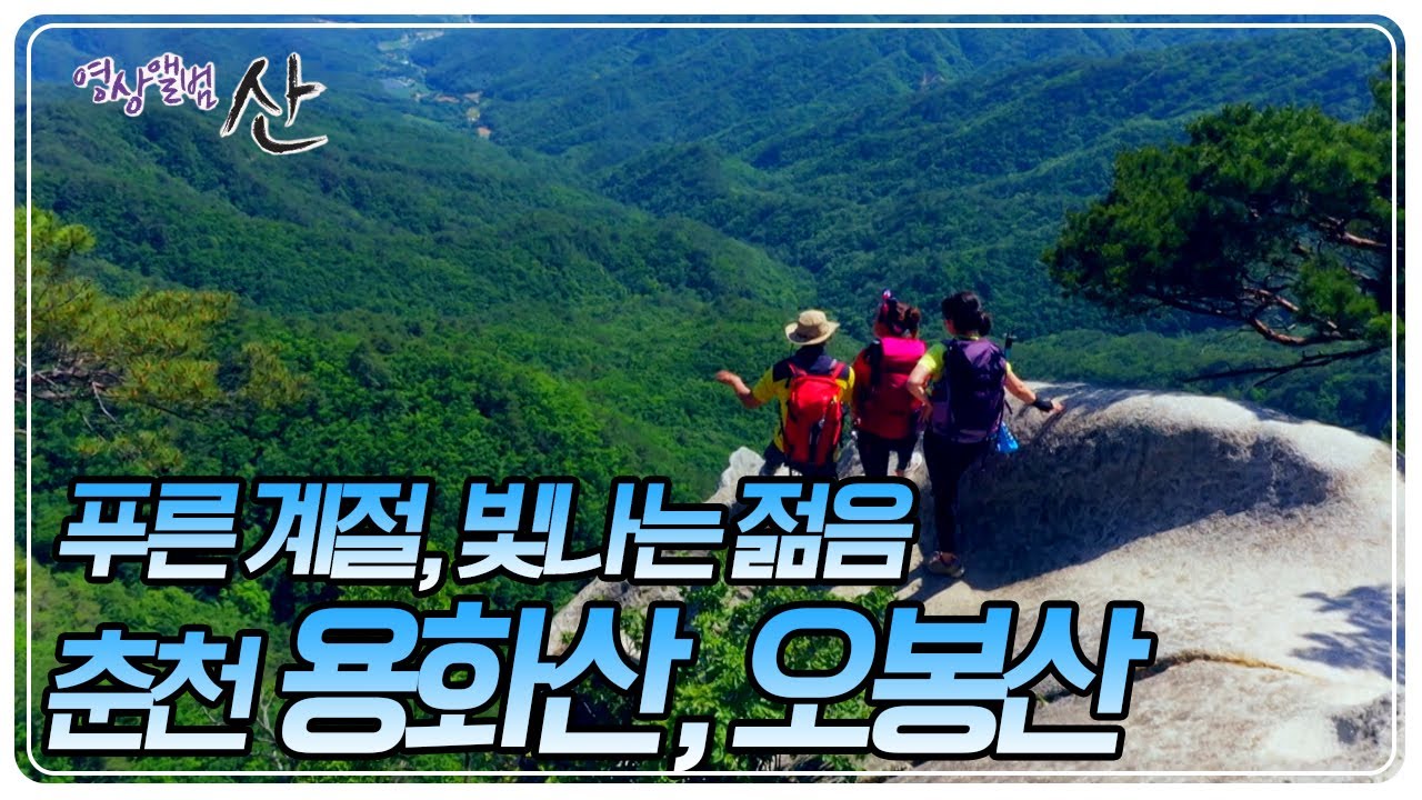 산세는 크지 않지만, 기암괴석과 소나무가 잘 어우러져 우리나라 100대 명산에 이름을 올린 '용화산, 오봉산' [영상앨범 산] KBS 200719 방송