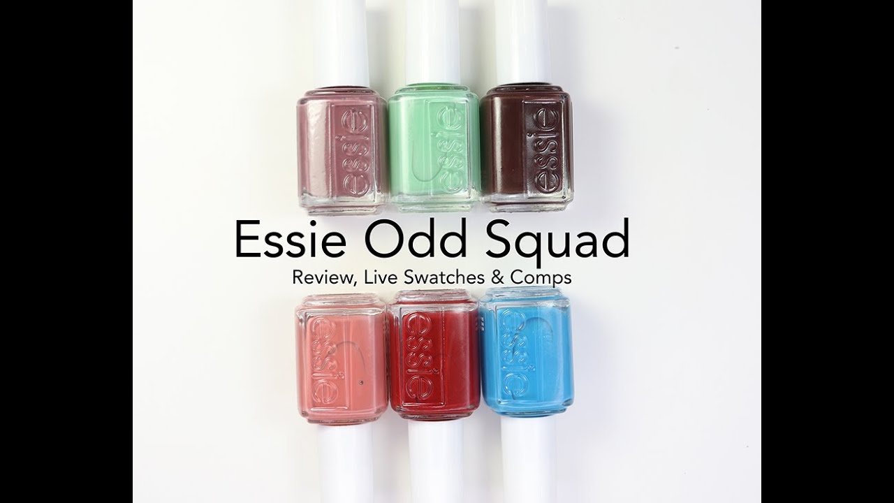 Essie Odd Squad 2024 Collection: Reveiw, Live Swatches & Comparisons