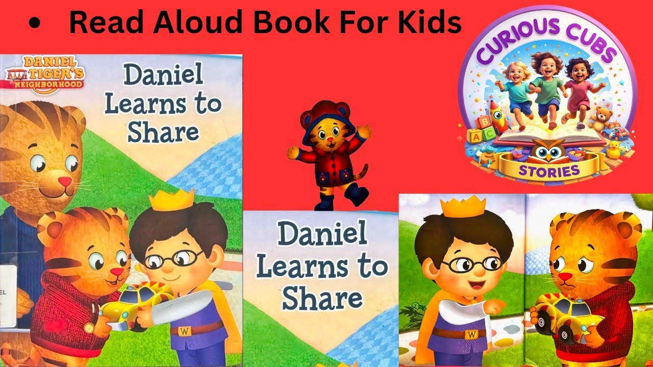 Daniel Tiger Read Aloud Story for Kids and Toddlers | Social Stories for Toddlers | Kindergarten 🥳