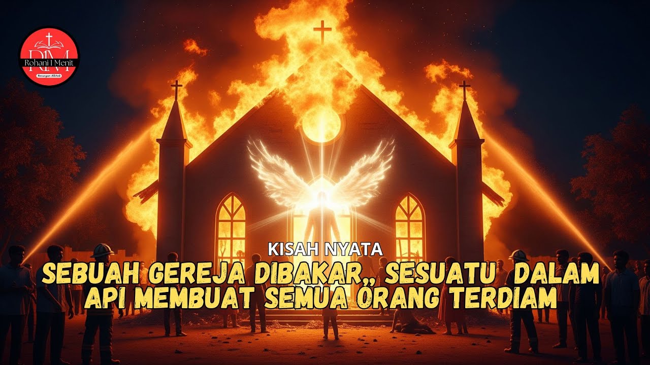 Di India, Sebuah Gereja DIBAKAR...Tapi Apa yang Terjadi di Dalam Api Membuat Semua Orang Terdiam