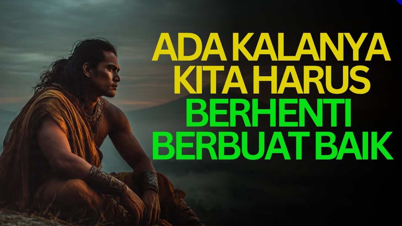 KEBAIKAN YANG DIAM-DIAM MENGHANCURKAN HIDUPMU || Filosofi Stoik