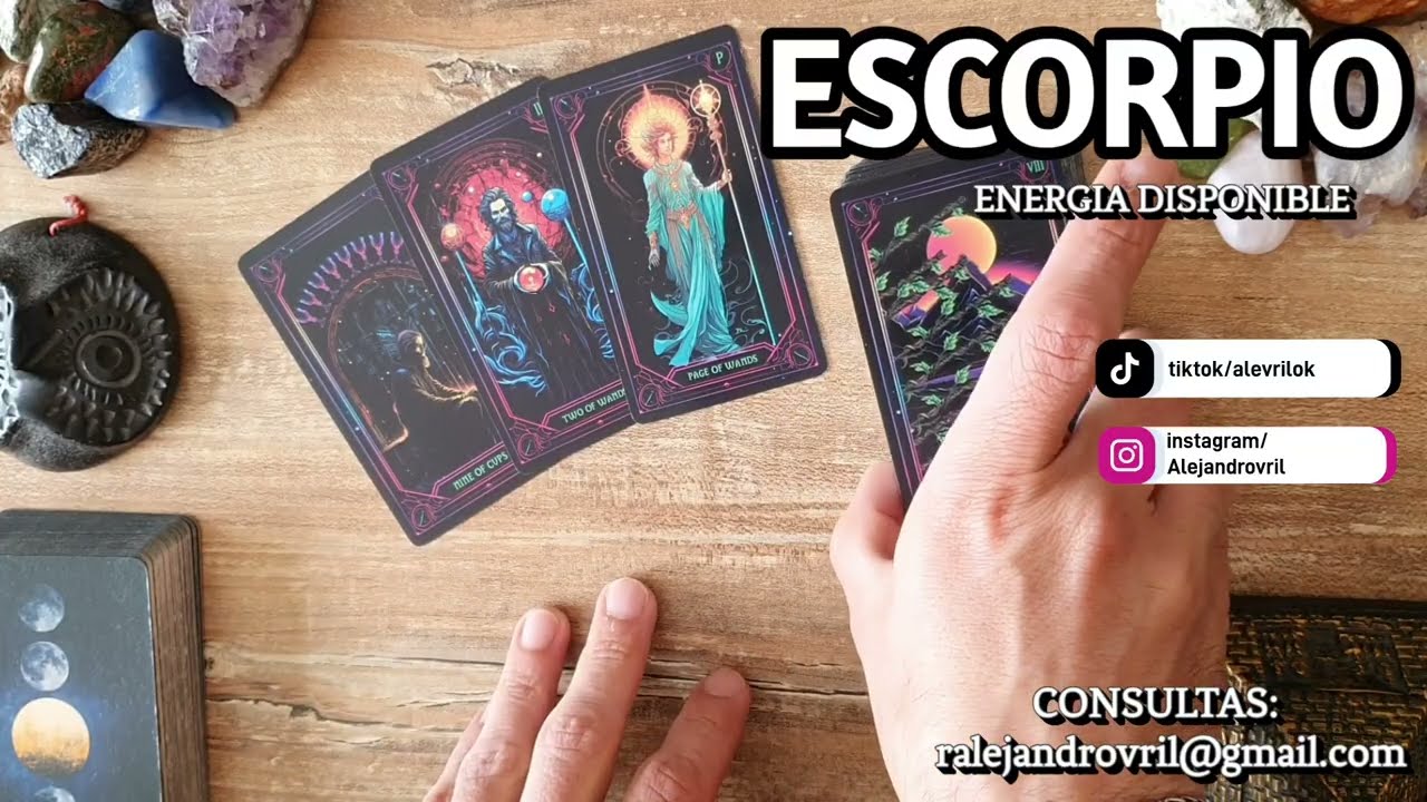 🔴Escorpio ES EL RENACIMIENTO DE TU ENERGIA! RECLAMAS TU PODER PERSONAL Y AVANZAS HACIA NUEVAS METAS