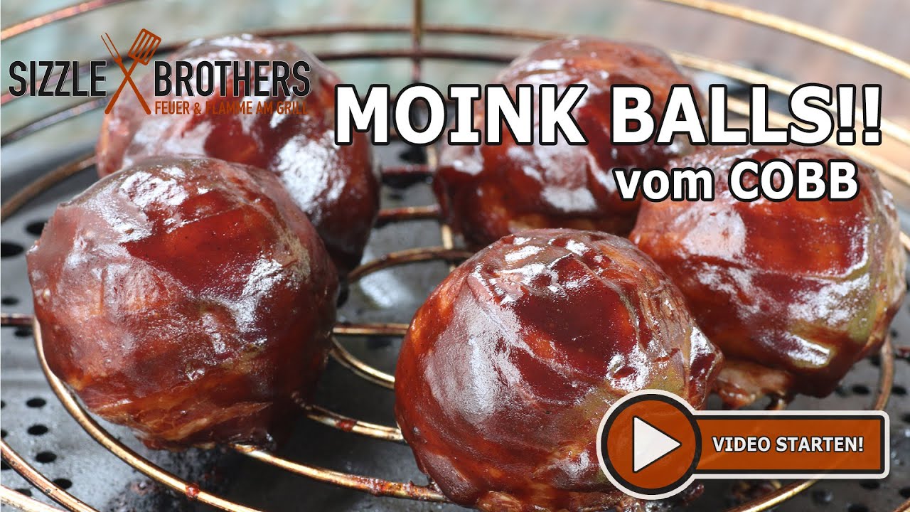 Moink Balls - Geiles Zeug vom COBB Grill !