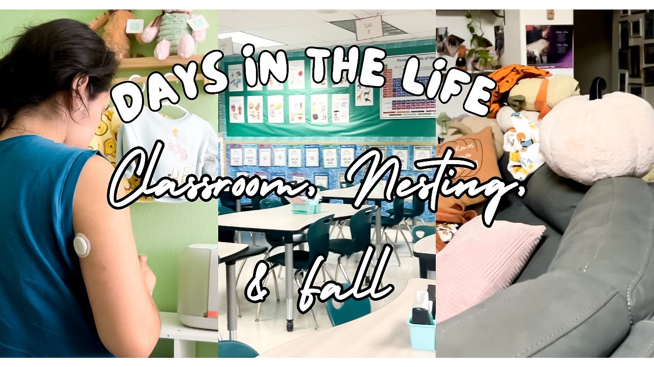 Days in the Life: Classroom, Nesting, and Preparing for Fall 🍄