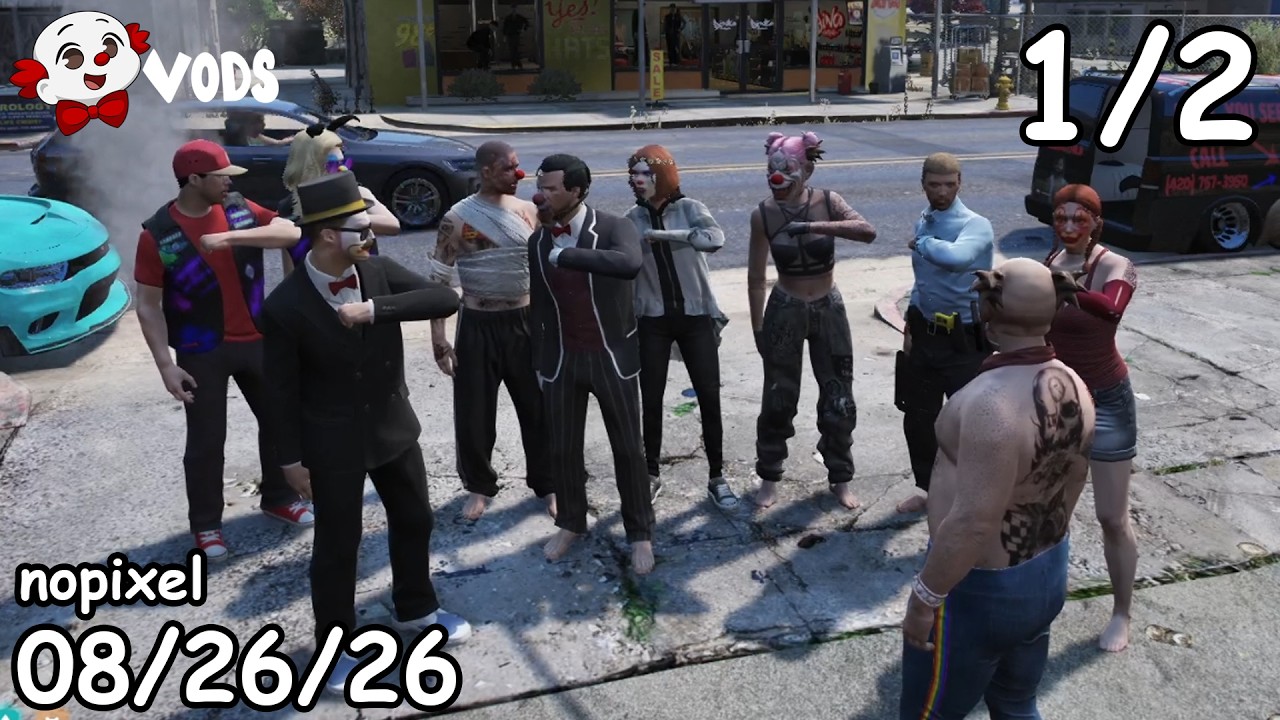 (PART 1/2) Chatterbox TWITCH VOD | Aug 26, 2026 | NOPIXEL
