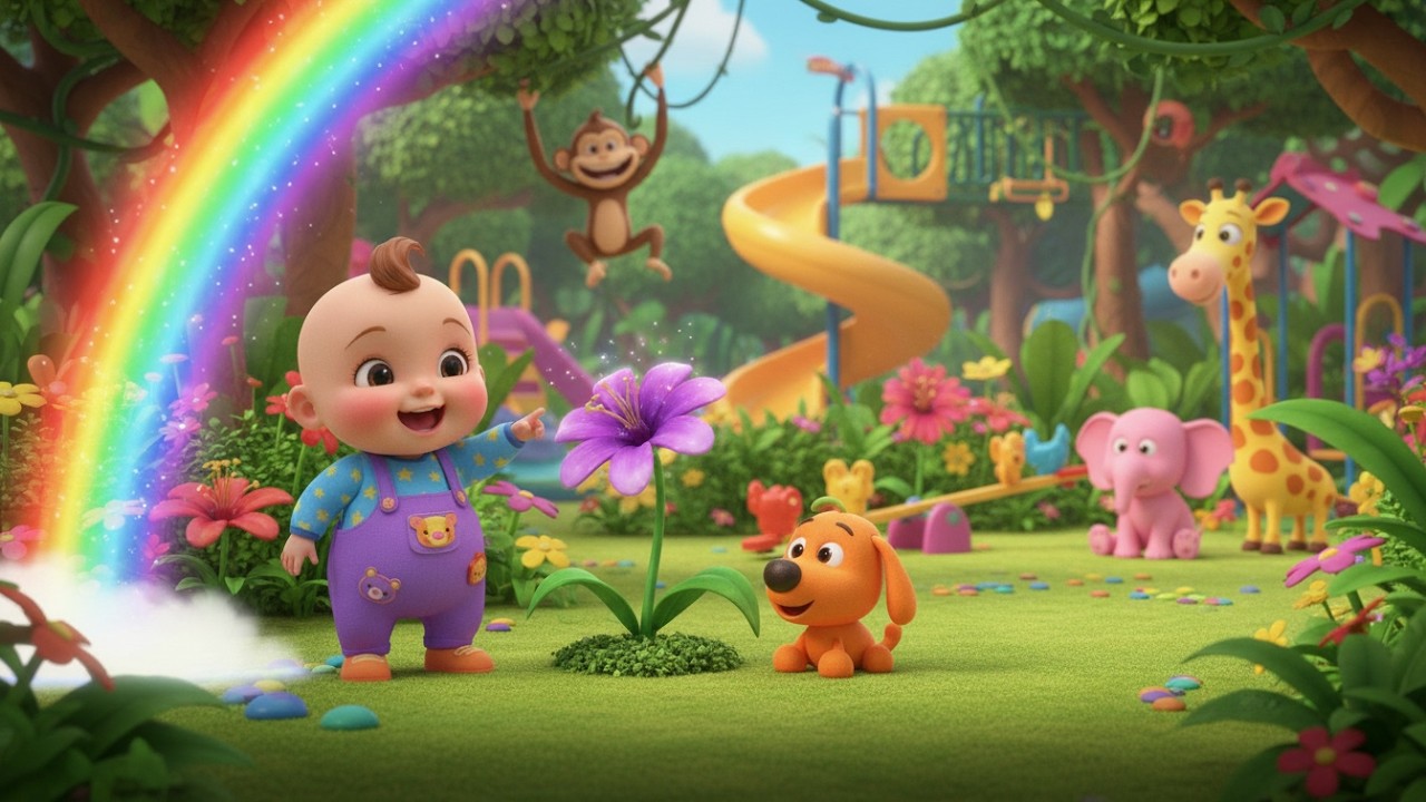Canción del Juego Encuentra el Color 🎨 | Canciones infantiles educativas | Baby Song Español para