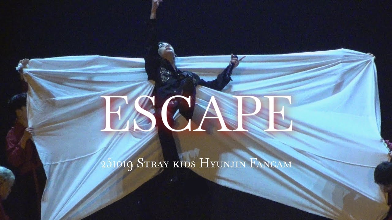 [4K] 251019 스트레이키즈 현진 Escape 직캠｜dominATE : celebrATE concert Stray kids Hyunjin FANCAM