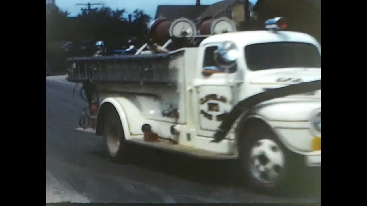 8mm Home Movie 1950S Mishicot Wisconsin Parades