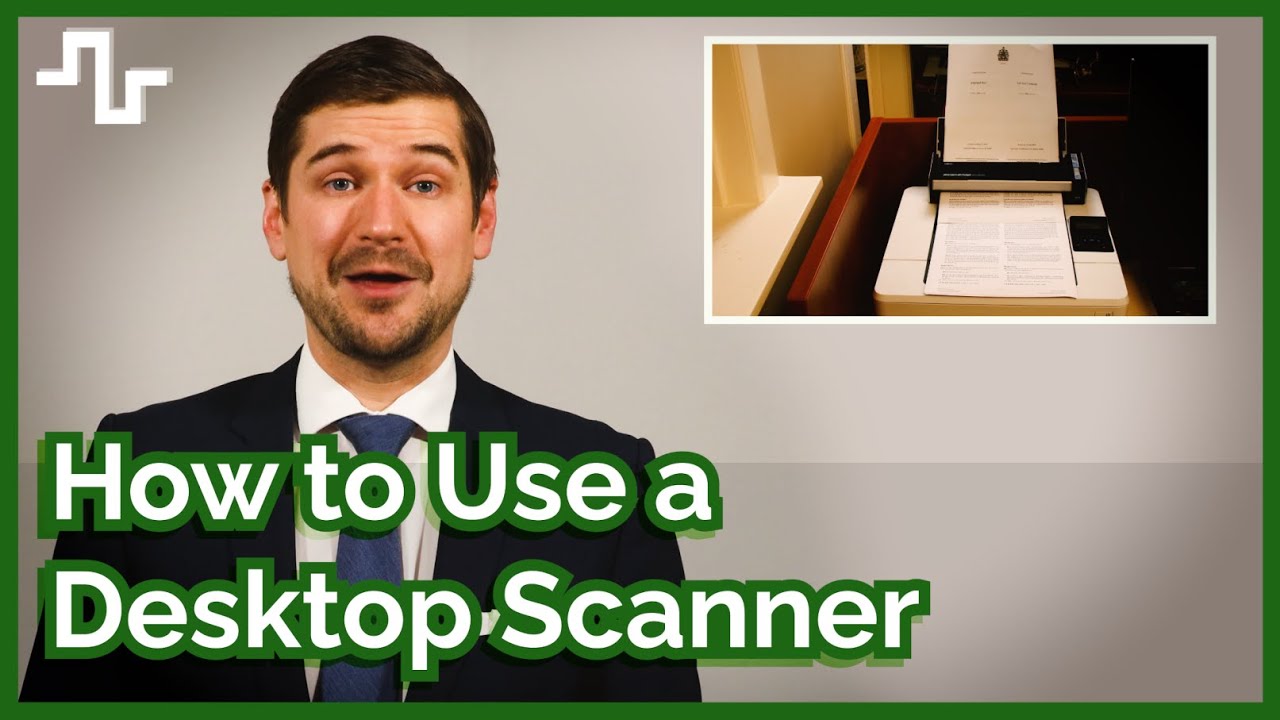 📄 How to Use a Desktop Scanner (Lesson Preview) - What You Need to Know