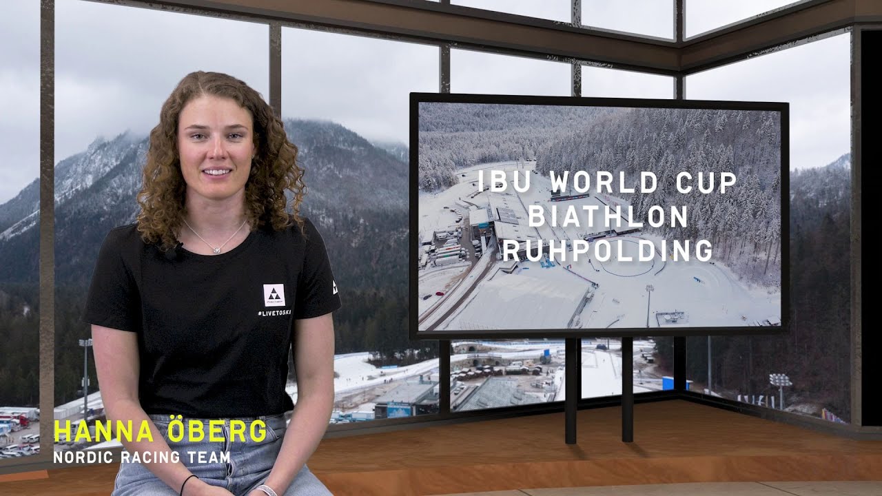 Fischer Nordic l Ruhpolding Biathlon Stage Intro Hanna Öberg 23l24