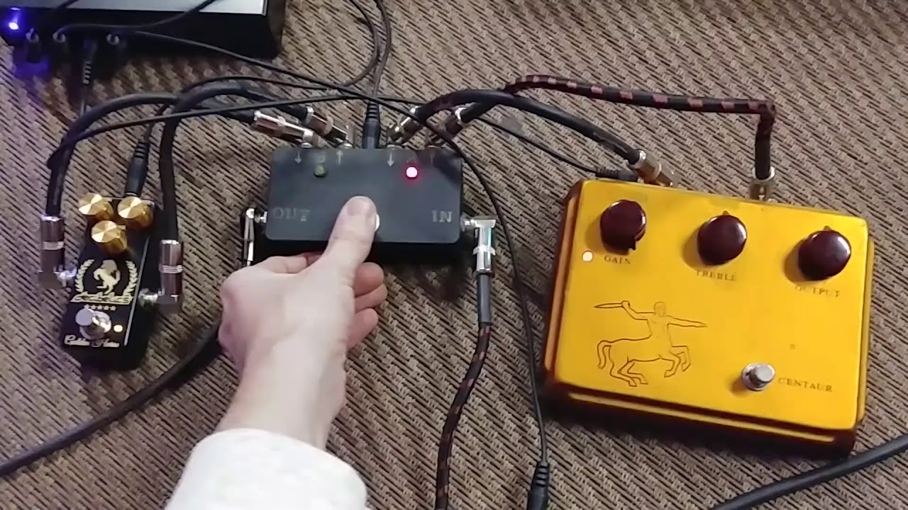 Decibelics Golden Horse vs. 2001 Klon Centaur Gold - Full gain